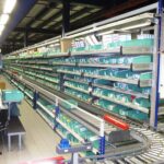 Die 1.200 meistbestellten Artikel sortiert ein Automat.