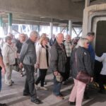 Der Einstieg in den Schacht.