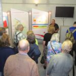 Die Schautafeln enthalten Infos über die Fernwärme.