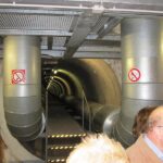 Das Ausgang der Röhre im Rechtsrheinischen.