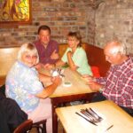 Abschluss in fröhlicher Runde.